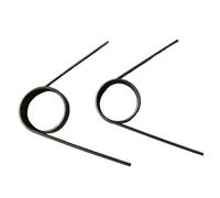 Torsion spring 10 Pcs Torsion Spring, Wire Diameter 0.8mm, OD 7.0-7.5mm, V-shaped Torsion Spring,3-9 Turns,60-180 degree(0.8X7mm ODX6 TurnsX60°)