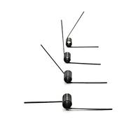 Torsion Spring,10 Pcs V Type 1.2mm Wire Diameter Torsional 6-12mm Outside 60/90/120/180(10.8mm 8.5mm-1.2mm(180 Degrees))