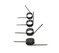 Torsion Spring,10pcs V-Type SpringWire Diameter 2.5mm Outer 12-30mmAngle 180/120/90/60 Degree(2.5x14mm 9 Laps (90 Degrees))