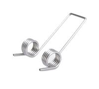 Torsion Spring,2 Pcs Adjustable Compress 1mm Wire Diameter DoubleOuter 8mm Stainless Steel 1.0x8x25mm