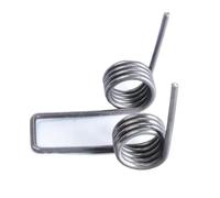 Torsion Spring,2Pcs Wire Diameter 2.0mm Steel DoubleOut 16mm(B)