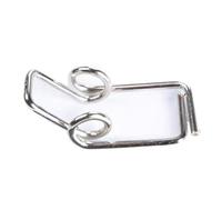 Torsion Spring,2Pcs Wire Diameter 2.0mm Steel DoubleOut 16mm(D)