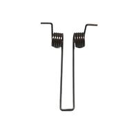 Torsion Spring,2Pcs Wire Diameter 2.0mm Steel DoubleOut 16mm(H)