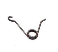 Torsion Spring,2Pcs Wire Diameter 2.0mm Steel DoubleOut 16mm(K)
