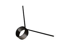 Torsion Spring,5 Pieces Wire Diameter 1.2 mm V-Shaped Springs, Turns of Number 2/4/6, 45/90/180/240° Included Angle(1.2x14x4turnsx240°)