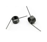Torsion spring 5PCS Wire Diameter 1.2mm 65Mn Steel Helical V-Shaped Torsion Spring Clamp Angle 60/90/120/180 Custom Metal Springs(10.8mm(9 laps),7.5MM_1.2MM(60 DEGREES))
