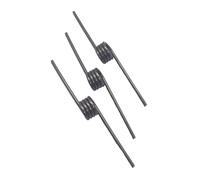 Torsion Spring 65Mn Spring Steel, 30 mm Foot Length, 5 Laps-180 Degrees, Left-handed Spring, 10 Pcs