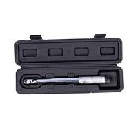 Torsion Wrench Adjustable Spanner 1/4in Drive Industrial Manual Tightening Tool Preset Torque 5 25N.m for Clamp Holders Lever Clamps Chain Sets Rotors Mechanical Installations