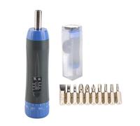 Torsion Wrench Screwdriver 0.1-0.6Nm Adjustable Preset Electrician Torsion with 10 Bits