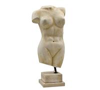 Torso Nude Female Body Art Greek Statue Sculpture Casting Stone 17.7 inches