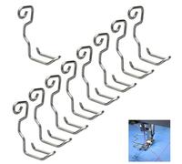 TorSor 10 Pack Sewing Machine Finger Guard Safety Protector to Prevent Hands Hit Needle for Singer Classic Juki Consew Yamata Brother Strong Tough Chain Stitch Machines Beginner Sewer