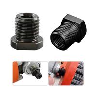 TorSor 2 Pack Angle Grinder Attachment Adapter M10 To M14 + M10 to M16 Thread Shaft Converter Arbor Connector Adaptor For Diamond Polishing Pads Backing Pad Rotary Polisher Drill Bit