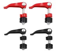 TorSor 2 Pack Manual Tile Cutter Quick Pressing Screw Locking Clamp Replacement with U-Shaped Protector Sleeve Cover for Floor Porcelain Ceramic Cutting Machine with Rail
