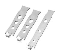 TorSor 3 Pack Fence Wire Twister Fence Clips Twisting Tool Wire Fence Tightening Tools for T-Post Wire Clip Galvanized Steel Wire Rope Pre-Cut Ties Wire Livestock Fencing Mesh Electric Fence Wire