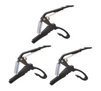 TorSor 3 Pack Guitar Capo Acoustic Capo Guitar Clamp Universal and Quick-Change Tuning Clip For Electric Bass Guitar Classic 6-Strings Acoustic Guitars Ukulele Banjo Mandolin Folk Musical Instrument