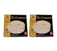 Torta de Turrón de Alicante - Spanish Almond Nougat Torta 200g (Pack of 2)