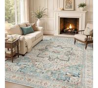 Tortania Area Rug 8x10 Living Room Rug Washable Soft Multi