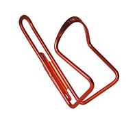 Tortec Aluminium Bottle Cage Red Lightweight Bike Water Bottle Holder Durable Alloy Cycling Cage Universal Fit for Road Bike MTB Hybrid Bicycle Drink Holder Secure Grip Lightweight Cycling Accessory