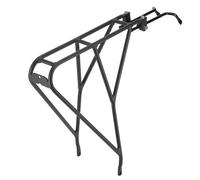 Tortec Velocity Road Gravel Hybrid MTB Cycling Bike Pannier Bag Rack - Black