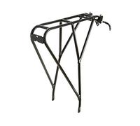 Tortec Velocity Road Gravel Hybrid MTB Cycling Bike Pannier Bag Rack - Black