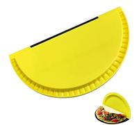 Tortilla Crimper & Quesadilla Maker Kit, 7.8-Inch Sandwich Sealer for Empanadas, Samosas, Hand Pies, BPA-Free Plastic Snack Press Tool for Air Fryer/Oven Cooking (1)