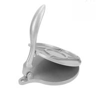 Tortilla Press,Aluminum Alloy Corn Tortilla Maker Non Stick Roti Maker Prensa para Tortillas Roti Maker,Taco Maker,Taco Press for Household Kitchen(Sliver)