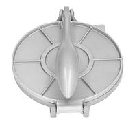Tortilla Press, Cast Iron Tortilla Press 7.7in Aluminum Alloy Silver Prensa para Heavy Duty Quesadilla Maker for Home and Pasta Shops