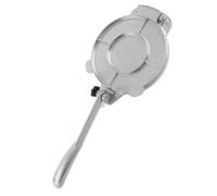 Tortilla Press, Tortilladora Press, Aluminium Alloy Tortilla Maker, Dough Press, Rotis Press, Quesadilla, Pressing ToolPizza Pie Patty Making (16cm Silver)