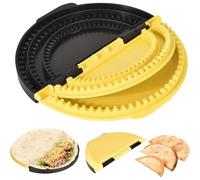 Tortilla Sealer and Crimper, Removable Manual Press Tool for Quesadillas, Burritos, Wraps, Dumplings, and Pastry (1 PCS)