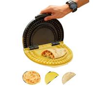 Tortilla Wrap Maker 3 in 1, Adjustable Sealer for Quesadillas, Burritos, Dumplings, Easy Press Gadget for Empanadas and Sandwiches, Dishwasher Safe Kitchen Tool