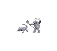 Tortle Druid & Wild Shape Giant Lizard: D&D Nolzur's Marvelous Miniatures (W24) - Board Game
