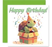 Tortoise Birthday Cards, Animal Gifts