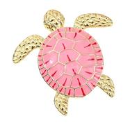 Tortoise Brooch Pin - Hypoallergenic Alloy Jewelry, Comfort Fit Design for Sensitive Skin, Perfect for Daily Wear & Formal Events, Stylish Accessory for Women