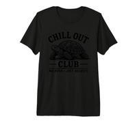 Tortoise - Chill Out Club -No Rush - Just Results Premium T-Shirt