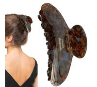 Tortoise Claw Clip, Jaw Clips Hair, Strong Non-Slip Grip for All Hair Types, Comfortable and Lightweight for All-Day Wear Cellulose Acetate Clips, a Lightweight Structure, Multicoloured