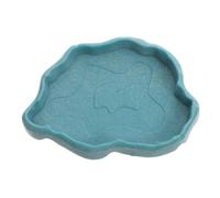 Tortoise Drinking Dish Pet Squirrel Food Hamster Water Bottle Mini Water Dispenser Sea Turtle Animals Leopard Gecko Squirrel Feeder The Animal Ferret Gecko Waterer Sky-blue Resin