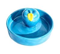 Tortoise Feeding Dish | Ceramic Anti-Tip Stable Feeder Basin,Reptile Feeding Bowl - for Lizards, Turtles, Chameleons, Hermits, Crabs, Snakes, Frogs, Snails, Spiders, Home, Vivarium, Pet Store