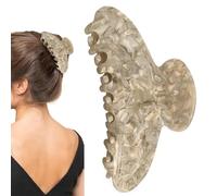 Tortoise Hair Clips for Women - Acetate Claw Clips, Hair Jaw Clips, Non-Slip Handle, Suitable for Thin to Thick Hair, Durable, Stylish Accessory, Easy to Use