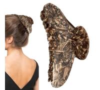 Tortoise Hair Clips | Large Tortoise Shell Claw Clip 4.1 Inch | Strong Hold French Style Jaw Barrettes For Women, Girls, Daily Life, Parties