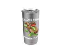 Tortoise & Hare Running Team Tee Stainless Steel Insulated Tumbler