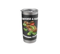 Tortoise & Hare Running Team Tee Stainless Steel Insulated Tumbler