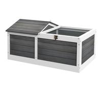 Tortoise House with Openable Top, Tray, for Indoor and Outdoor use - Grey