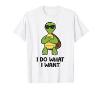 Tortoise I Do What I Want Cool Tortoise T-Shirt