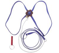 Tortoise Pulling Rope Adjustable Blue Soft Pet Leash | Practical Home and Party Use, Helps Prevent Pet Loss, Turtle Hauling Rope for Tortoise