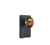 Tortoise Sea Turtle Geometric Sunset PopSockets PopWallet for MagSafe