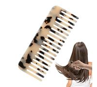 Tortoise Shell Comb Handmade Saw-Cut Polished No Handle Untangler