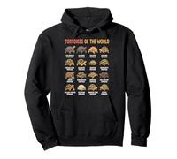 Tortoise Species Guide World Reptile Educational Animal Pullover Hoodie