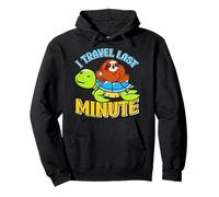 Tortoise TRAVEL LAST MINUTE Funny Tortoise Lovers Pullover Hoodie