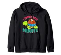 Tortoise TRAVEL LAST MINUTE Funny Tortoise Lovers Zip Hoodie