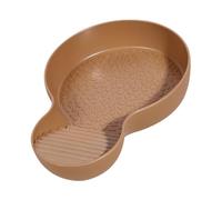 Tortoise Water Bowl, Prevent Slipping, 26.5x18x4.2cm, Anti-Slip Turtle Bathing Pool, Reptile Water Dish, Sturdy And Easy To Clean, For Turtles, Geckos, Snakes, Bearded Dragons In Aquariums, Terrariums